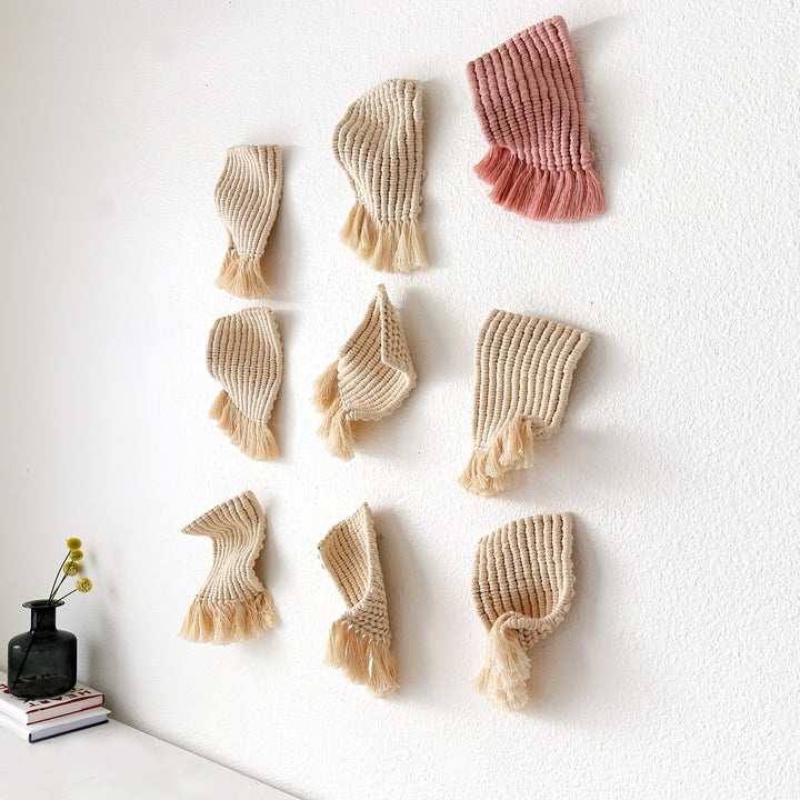 Fiber Art Sculpture | Whimsical Waves