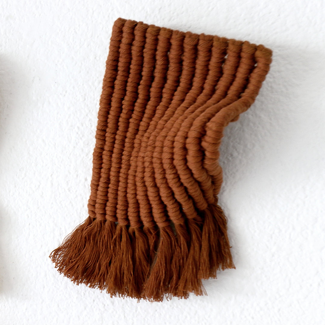 Fiber Art Sculpture | Whimsical Waves