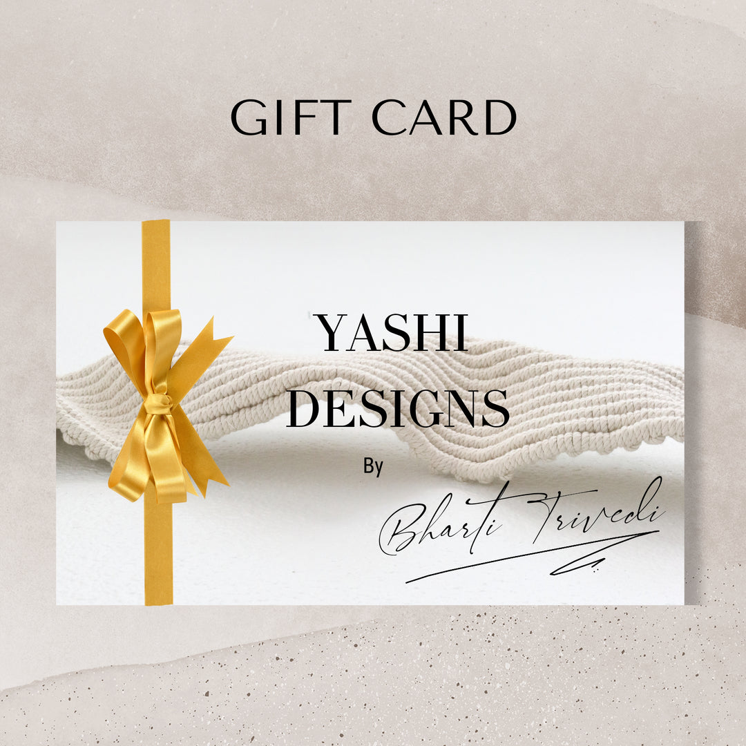 YASHI DESIGNS EGift Card