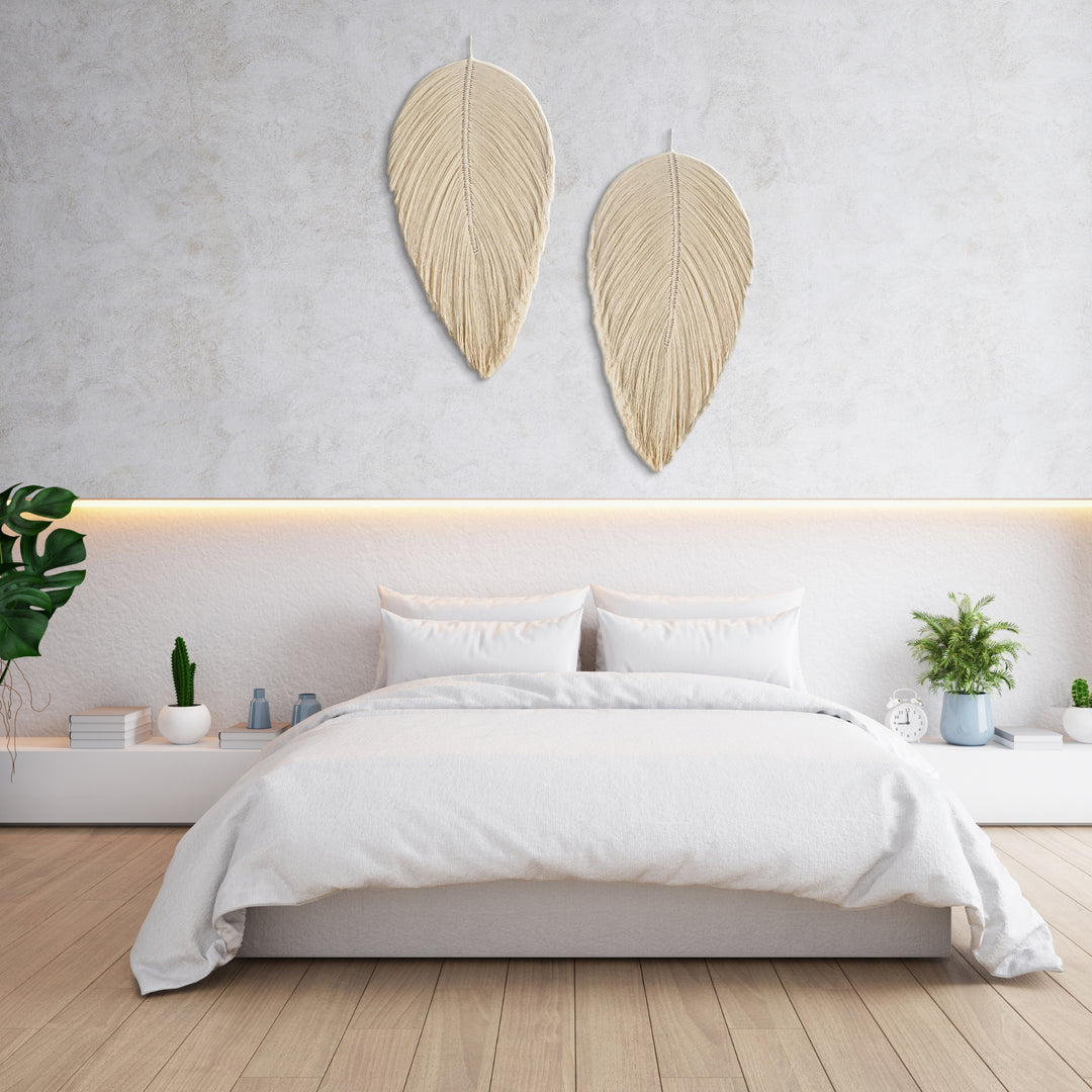 Leaf – Botanical Macrame Wall Sculpture