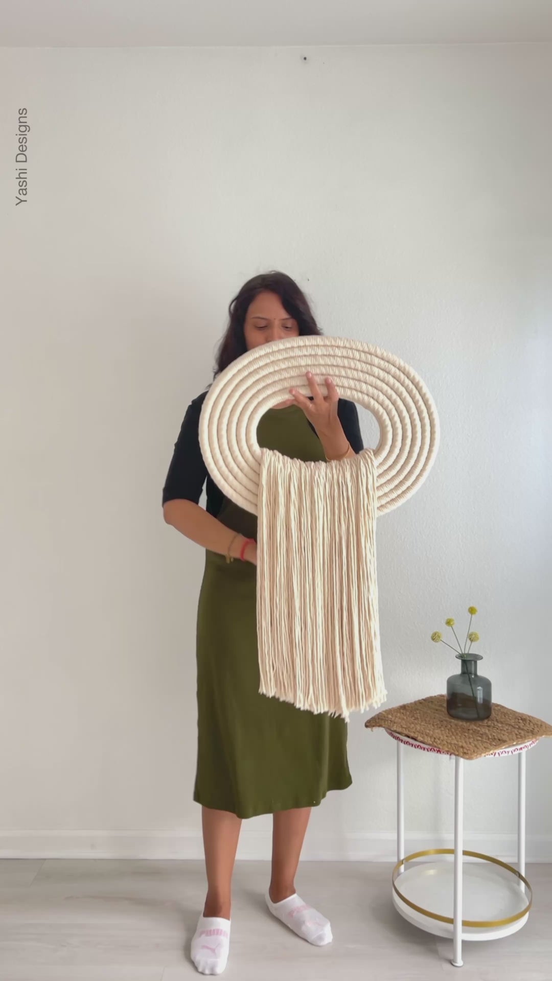 The Crest – Waterfall Inspired Fiber Art Sculpture