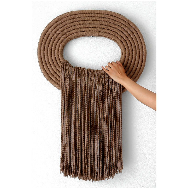 The Crest – Waterfall Inspired Fiber Art Sculpture