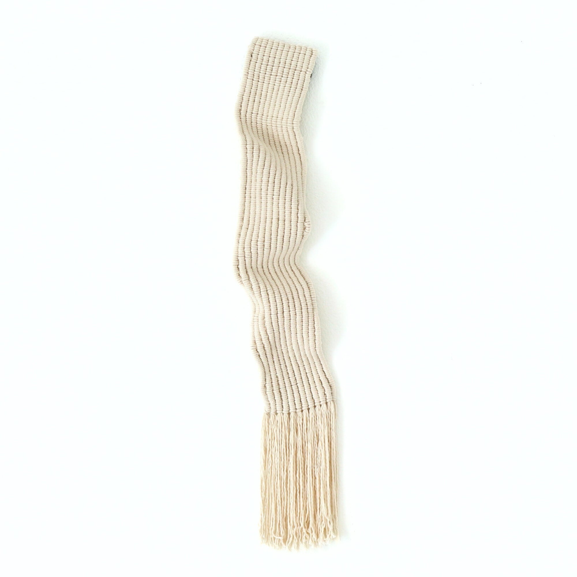 View of Contemporary Fiber Art Sculpture | The Canyon – YASHI DESIGNS