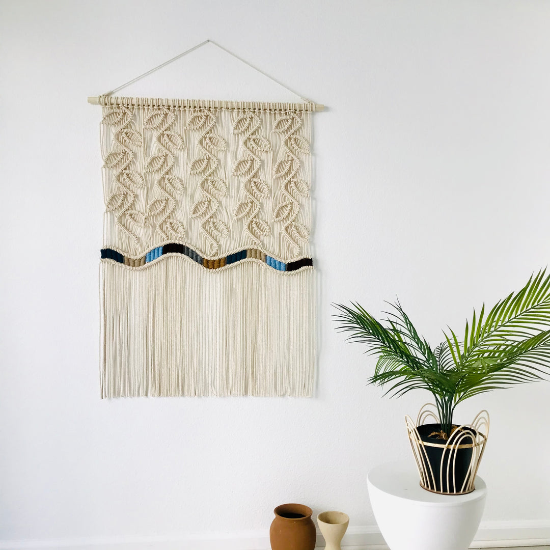 Macrame wall hanging, Handcrafted Macrame, bringing a bohemian and artistic flair to any room - Yashi Designs