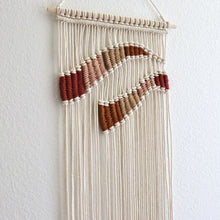 Load image into Gallery viewer, Macrame wall hanging-Abstract Landscape
